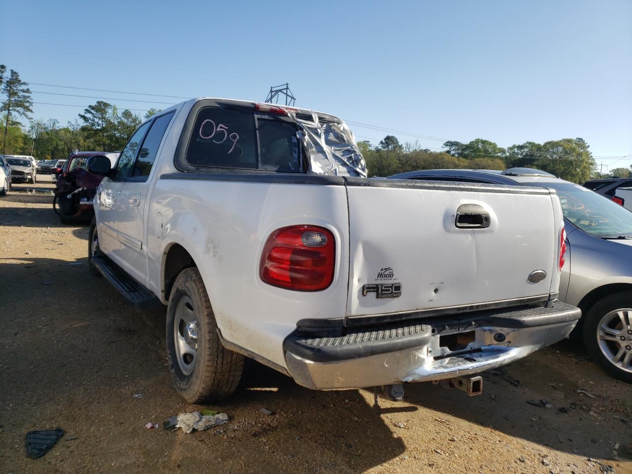 Photo 3 from auction – 2002 FORD F150 SUPER with VIN 1FTRW07632KE32458