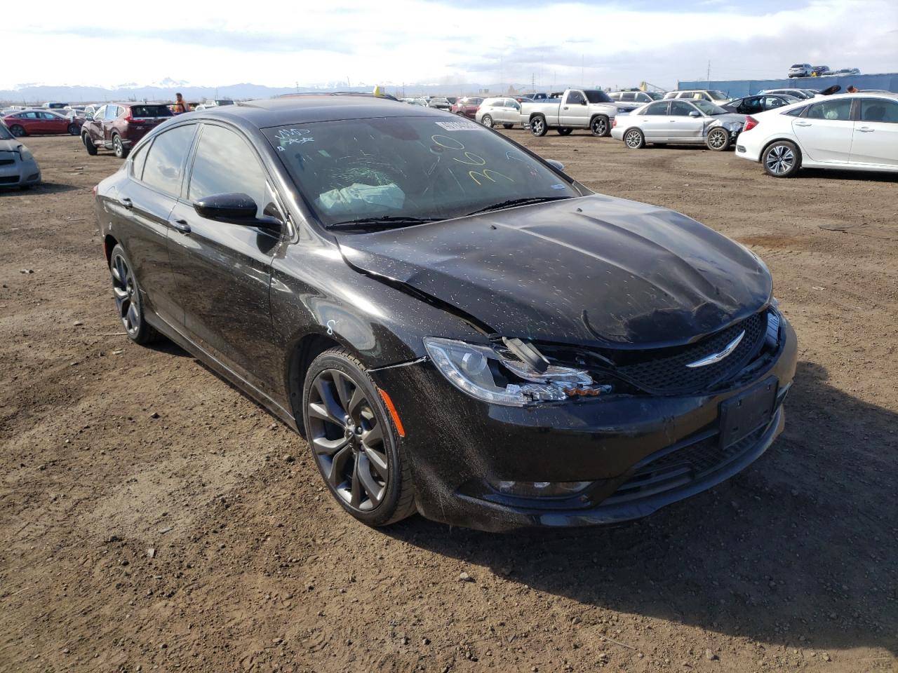 CHRYSLER 200 S 2015 with VIN 1C3CCCBGXFN551438 - Photo from auction