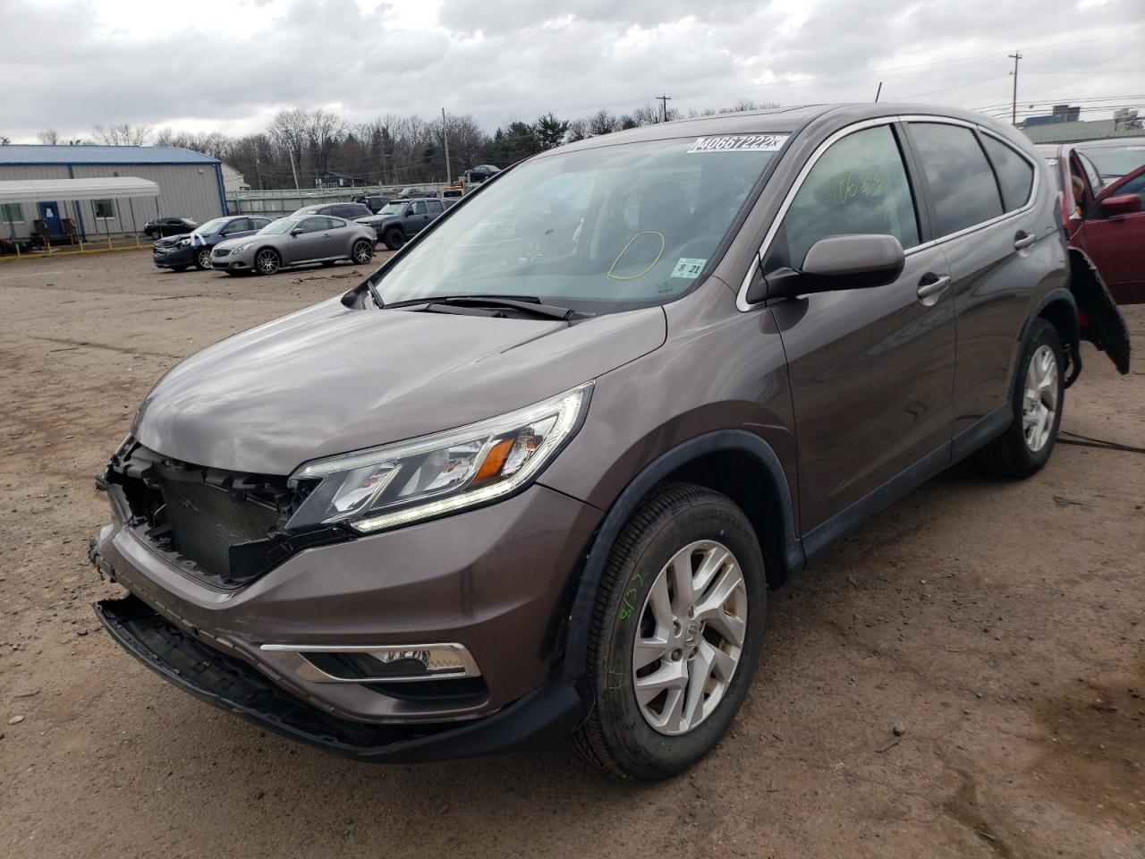 Photo 2 from auction – 2016 HONDA CR-V EX with VIN 2HKRM4H59GH677886
