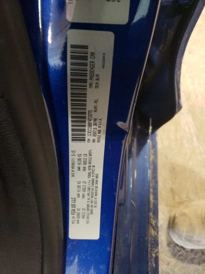 Photo 10 from auction – 2015 CHRYSLER 200 S with VIN 1C3CCCBB8FN719775