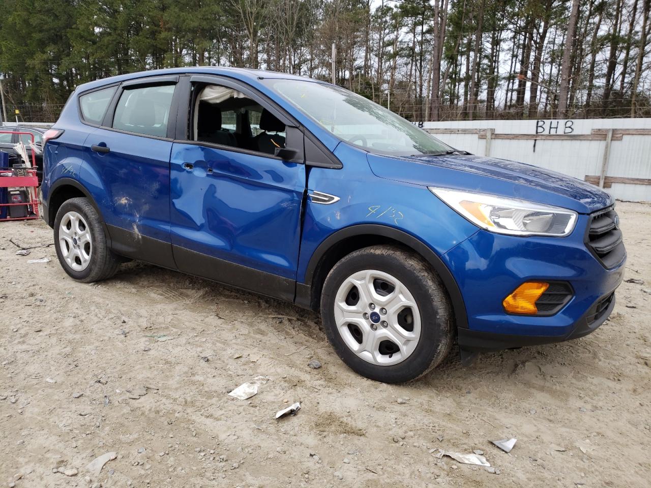 FORD ESCAPE S 2017 with VIN 1FMCU0F74HUB57374 - Photo from auction