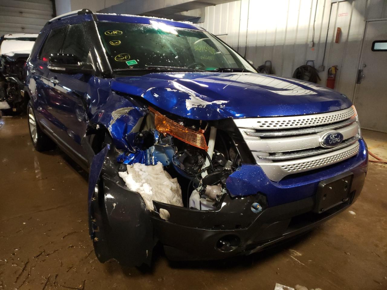 FORD EXPLORER X 2013 with VIN 1FM5K7D9XDGC48217 - Photo from auction