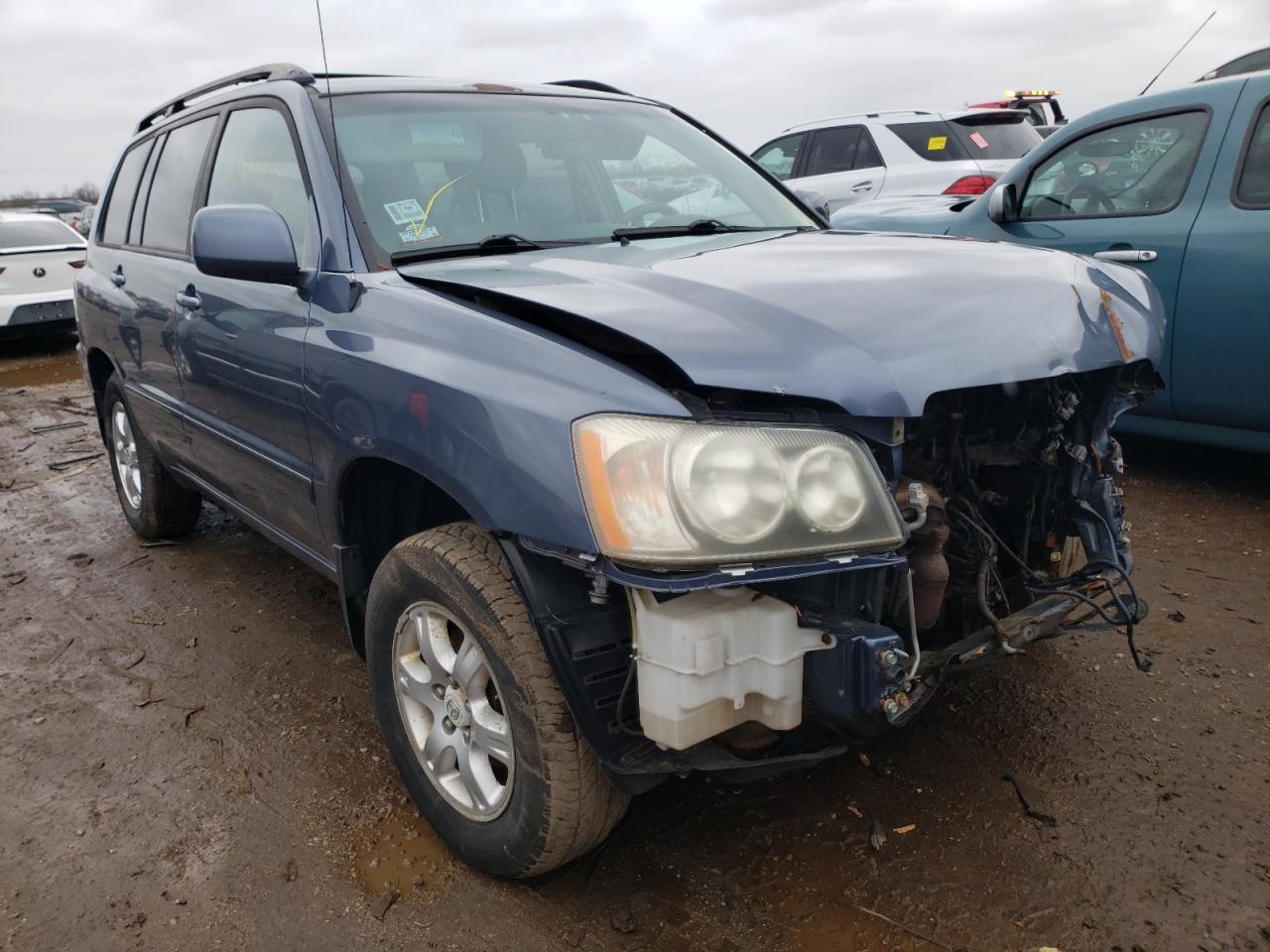 TOYOTA HIGHLANDER 2002 with VIN JTEHF21A820072504 - Photo from auction