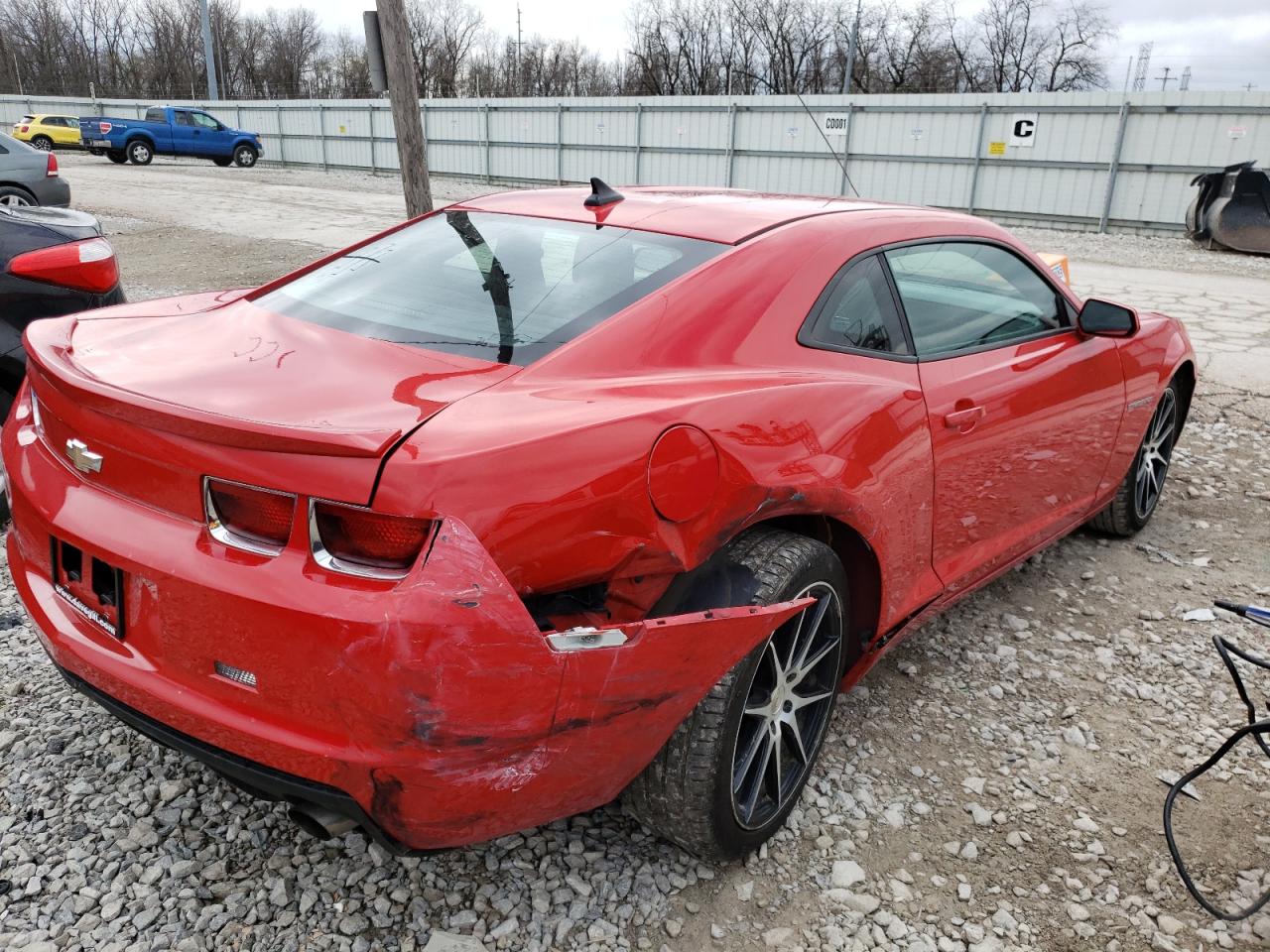 Photo 4 from auction – 2012 CHEVROLET CAMARO LS with VIN 2G1FA1E38C9205374