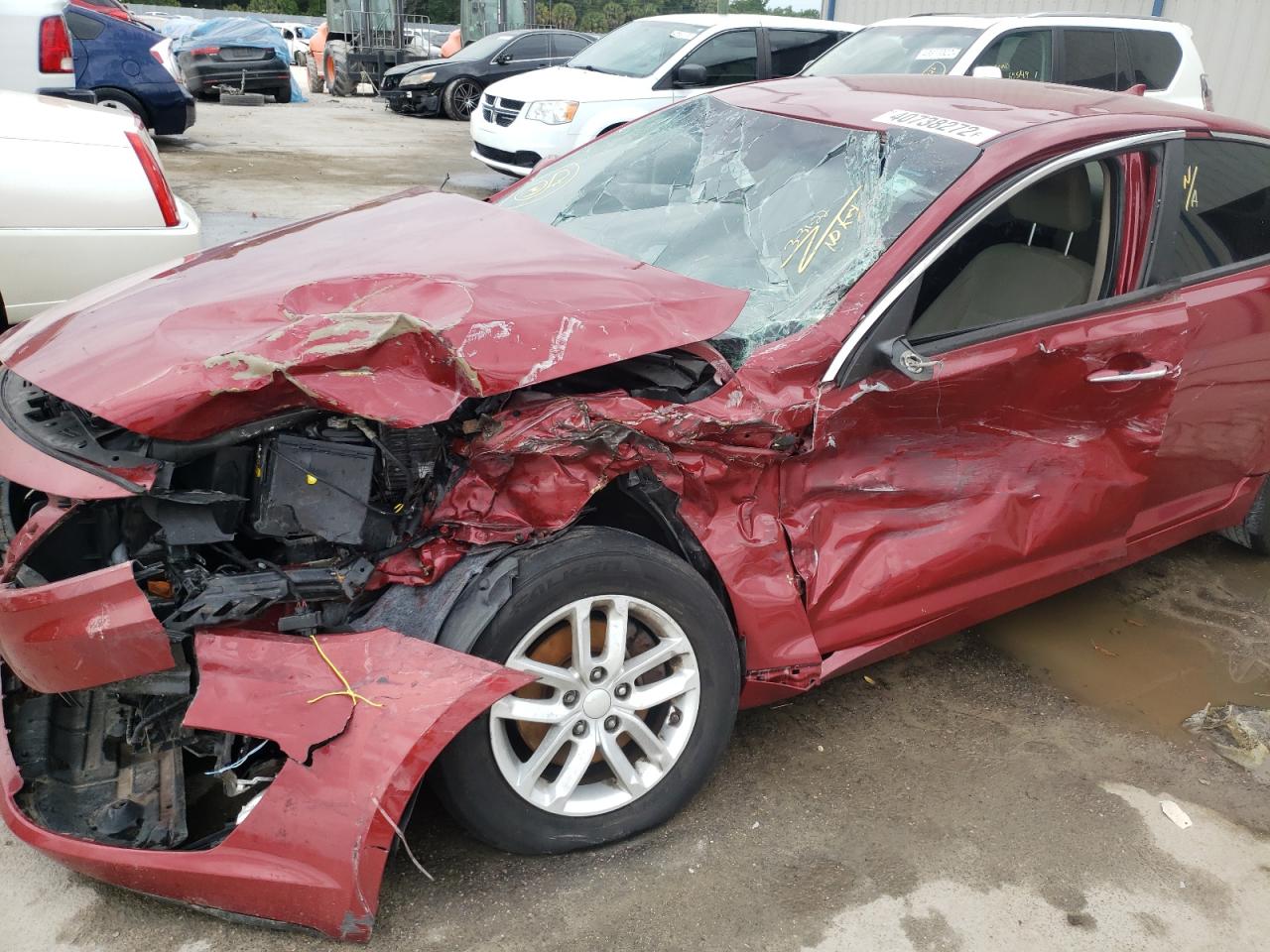 Photo 10 from auction – 2012 KIA OPTIMA LX with VIN 5XXGM4A77CG051780
