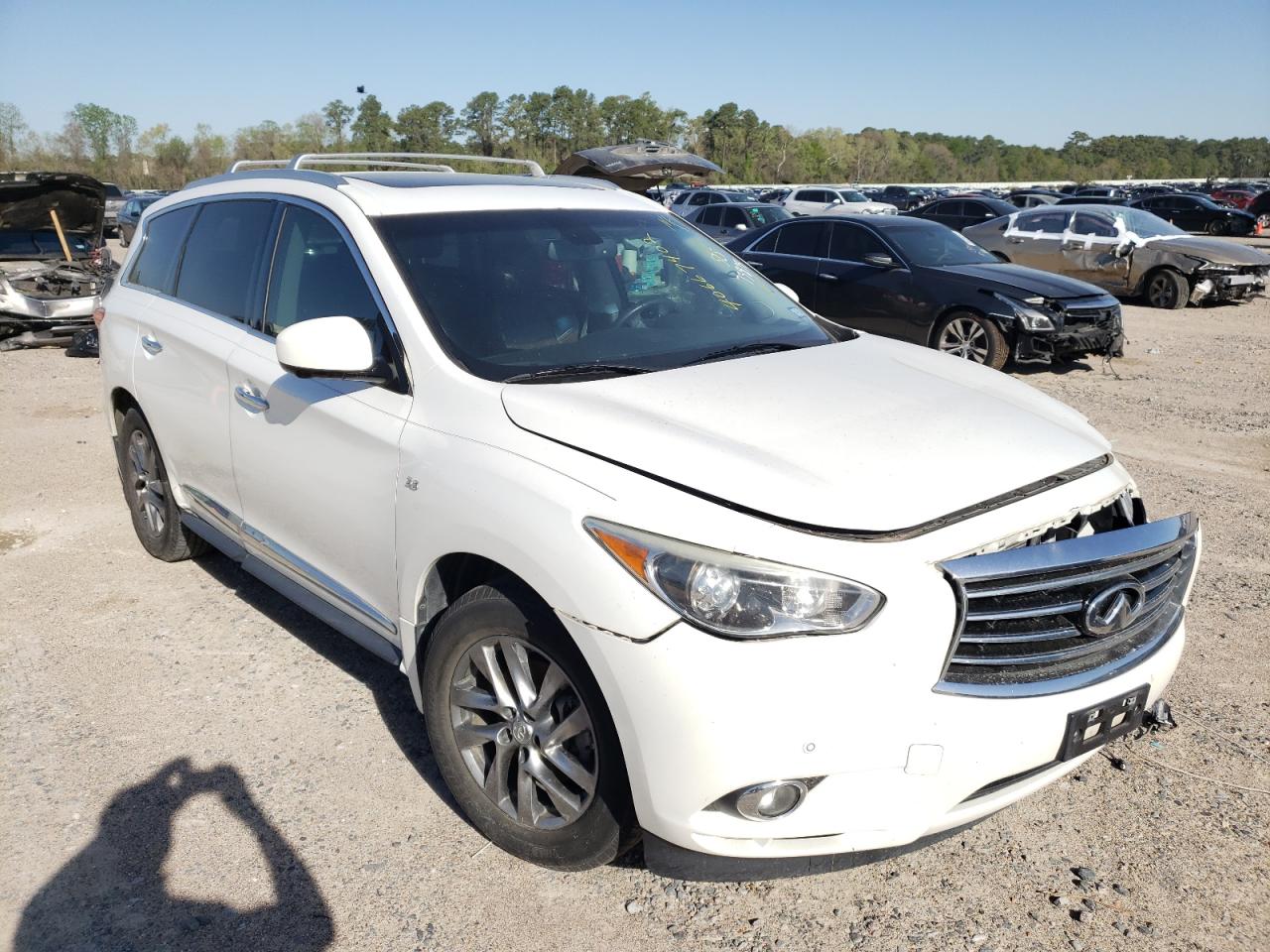 INFINITI QX60 2014 with VIN 5N1AL0MN7EC529528 - Photo from auction