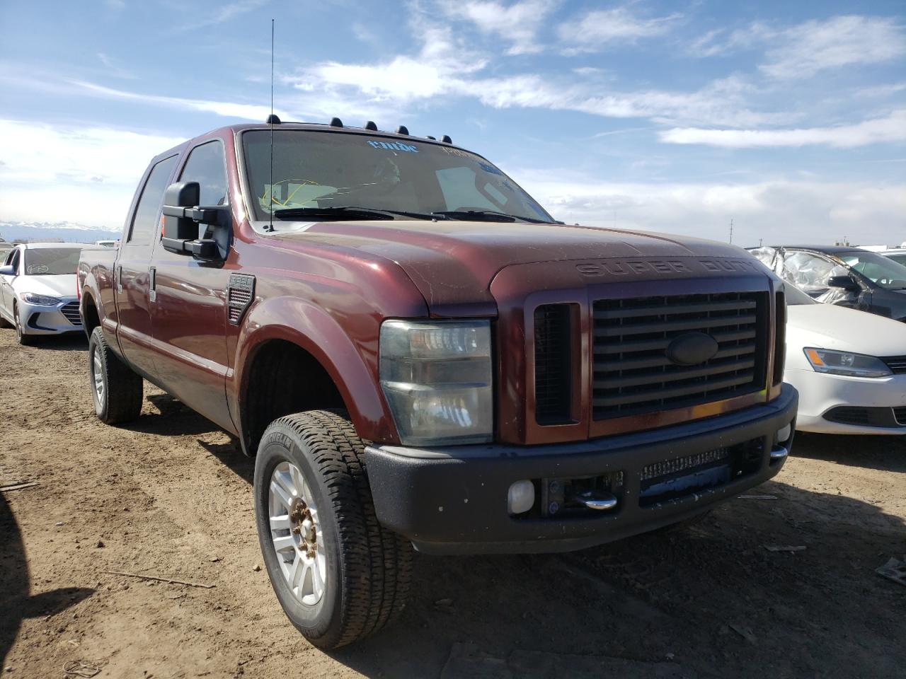 FORD F250 SUPER 2009 with VIN 1FTSW20RX9EA56772 - Photo from auction