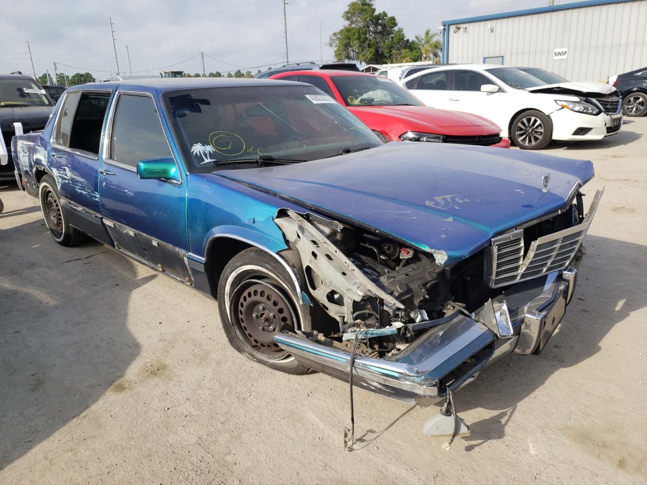 CADILLAC DEVILLE 1993 with VIN 1G6CD53B0P4312840 - Photo from auction