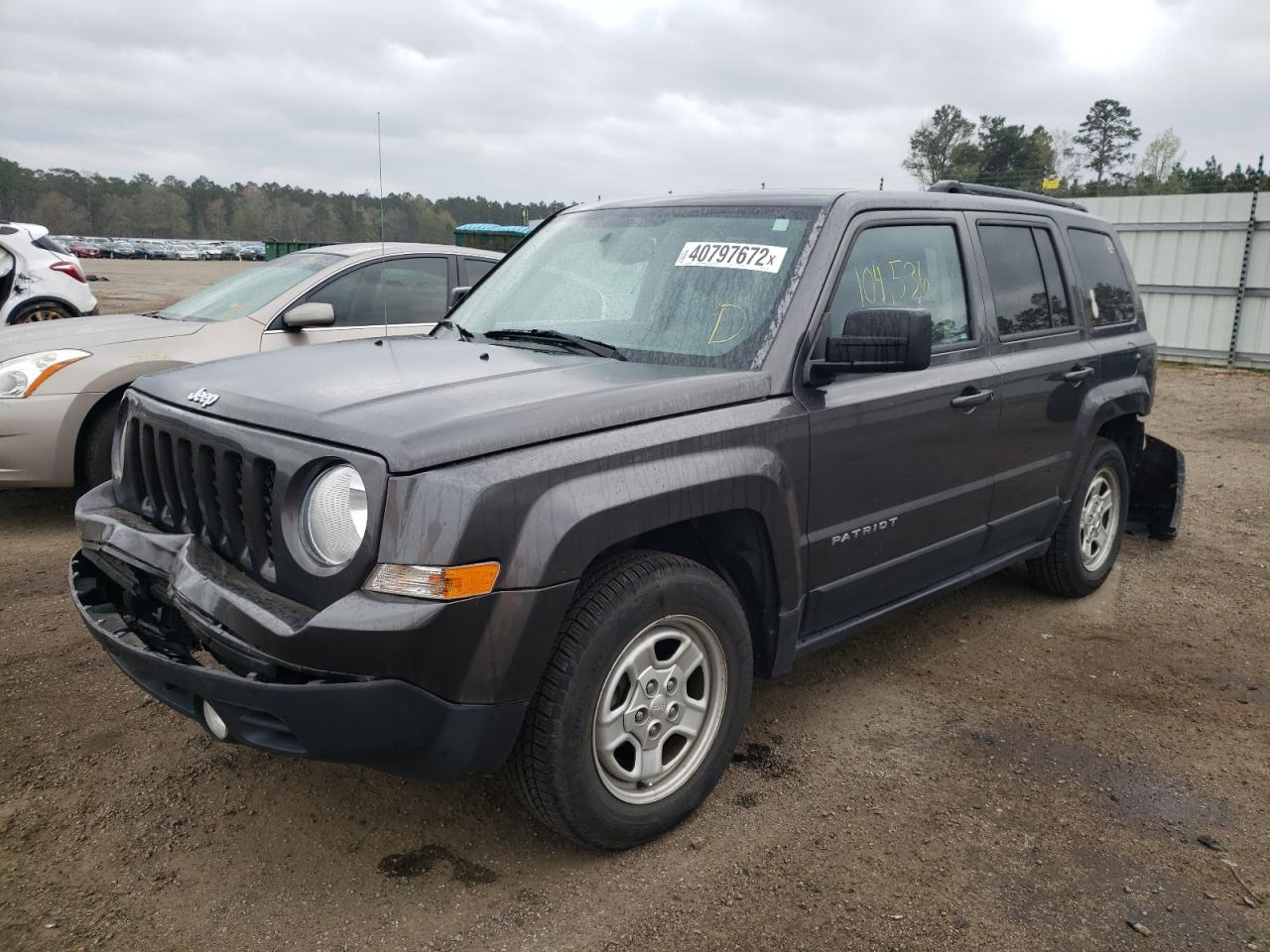 Photo 2 from auction – 2016 JEEP PATRIOT SP with VIN 1C4NJPBB7GD561308
