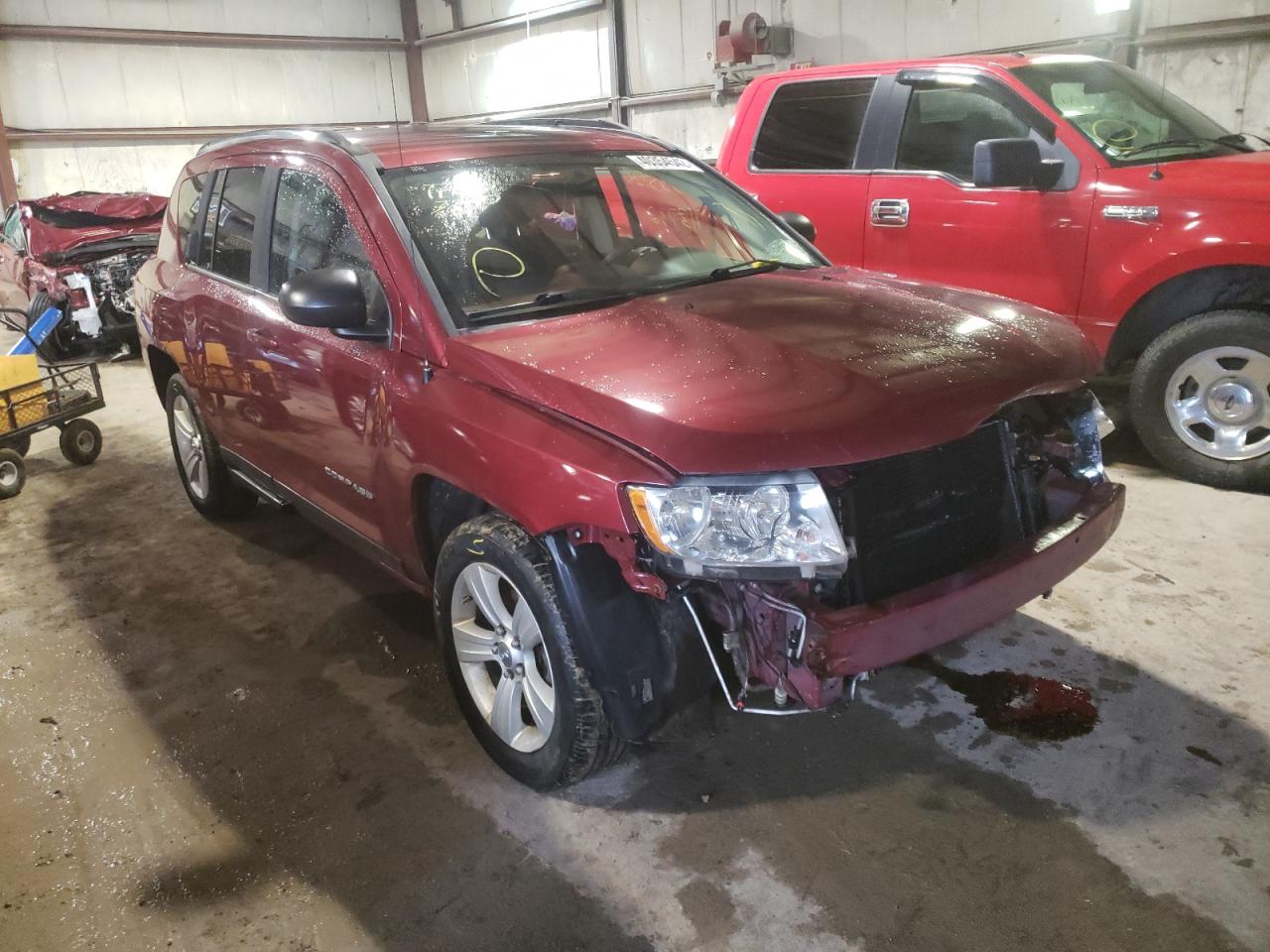 JEEP COMPASS SP 2012 with VIN 1C4NJDBB7CD604179 - Photo from auction