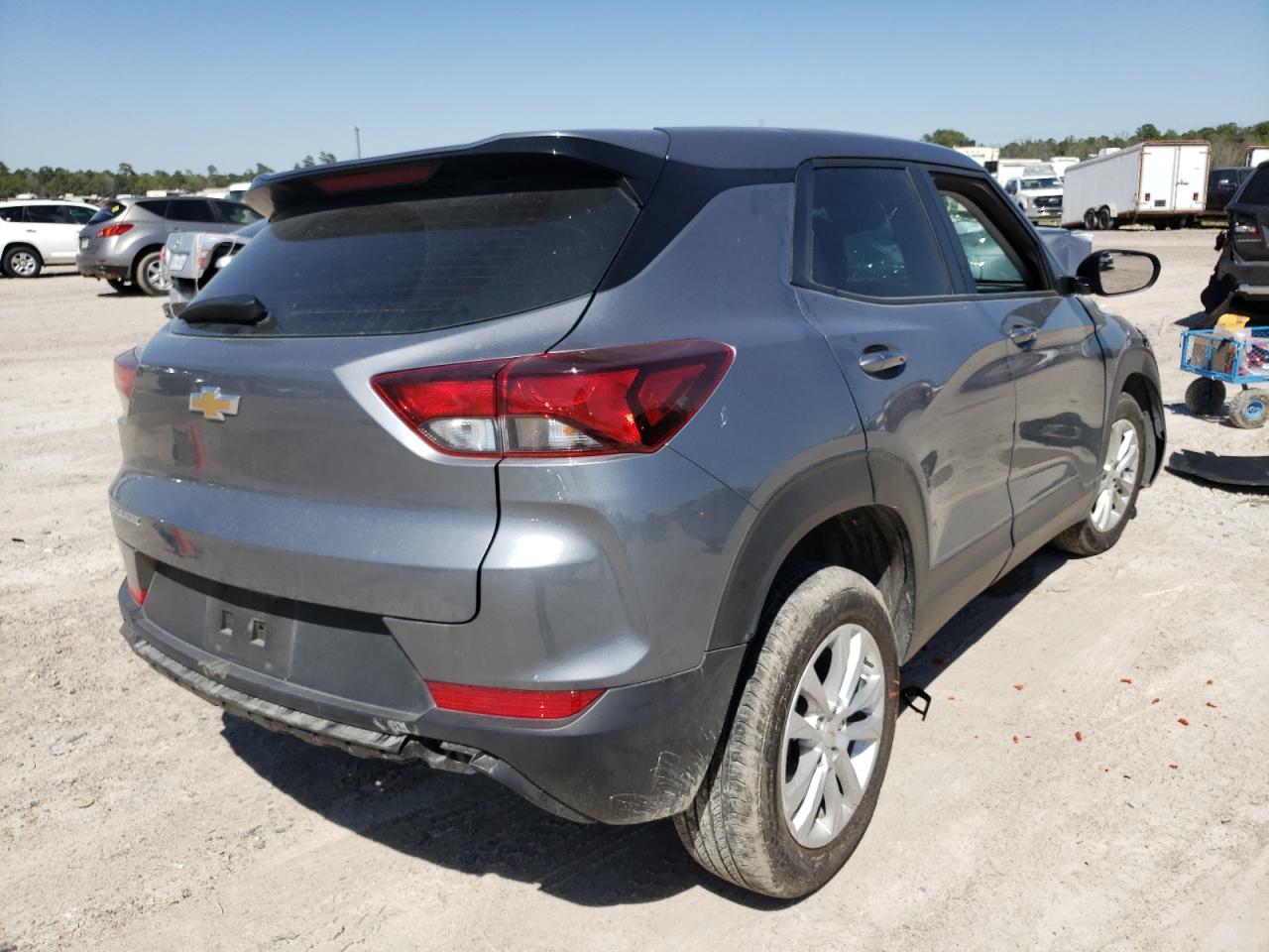 Photo 4 from auction – 2021 CHEVROLET TRAILBLAZE with VIN KL79MMS21MB168903