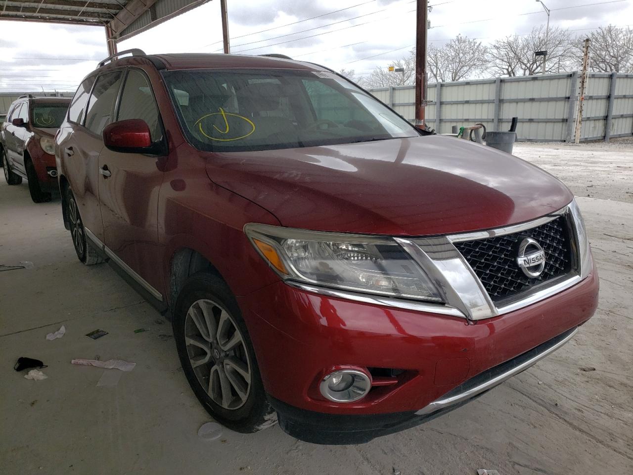 NISSAN PATHFINDER 2013 with VIN 5N1AR2MN8DC683867 - Photo from auction