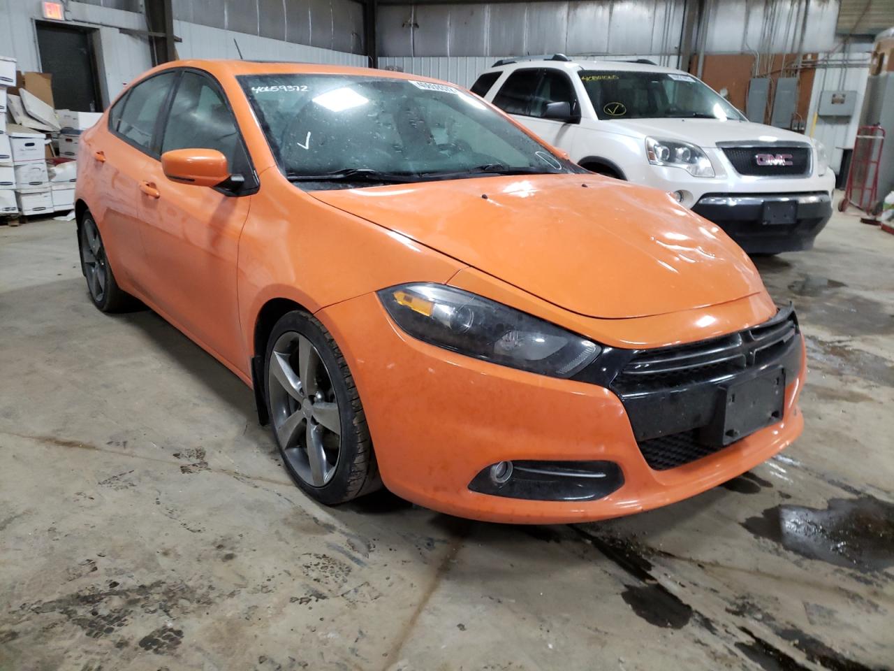 DODGE DART GT 2014 with VIN 1C3CDFEB0ED673616 - Photo from auction