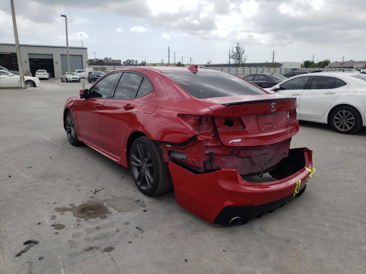 Photo 3 from auction – 2019 ACURA TLX TECHNO with VIN 19UUB1F65KA004430