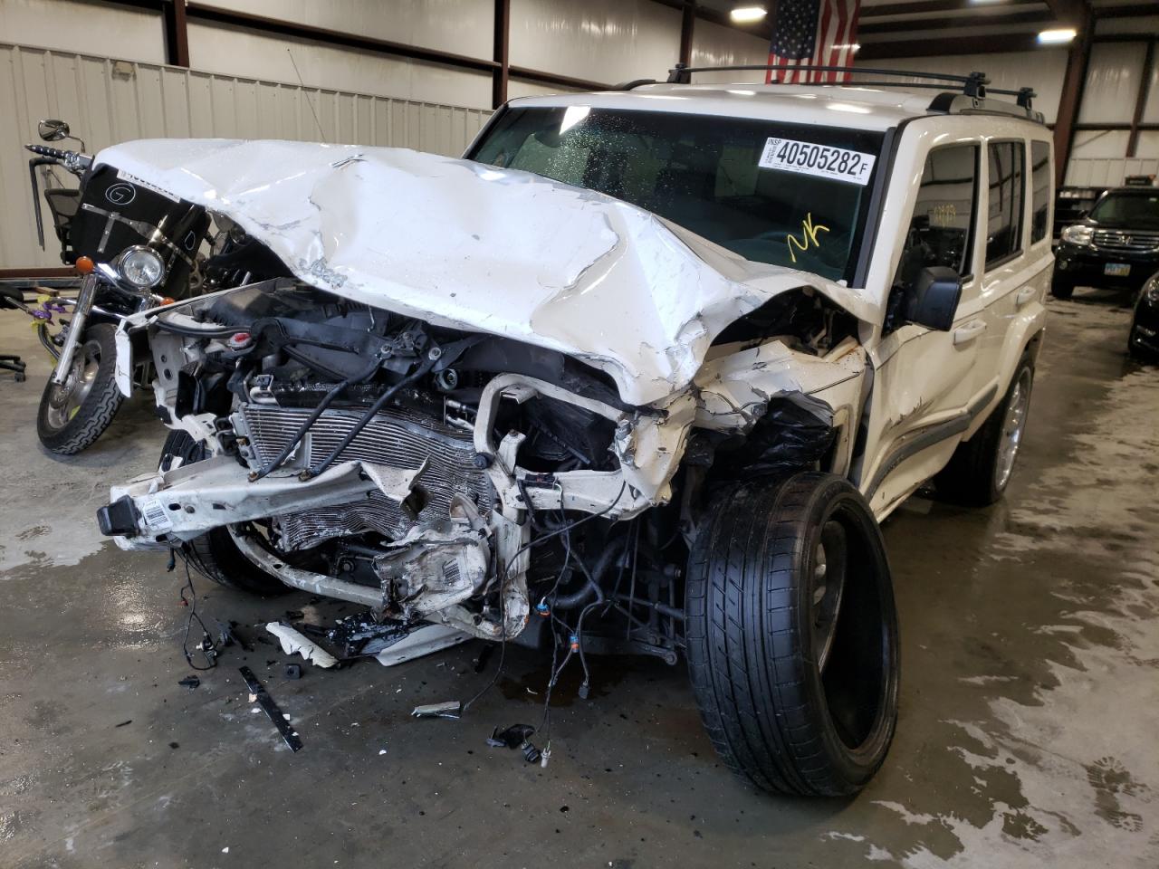 Photo 2 from auction – 2007 JEEP COMMANDER with VIN 1J8HH48K57C636536