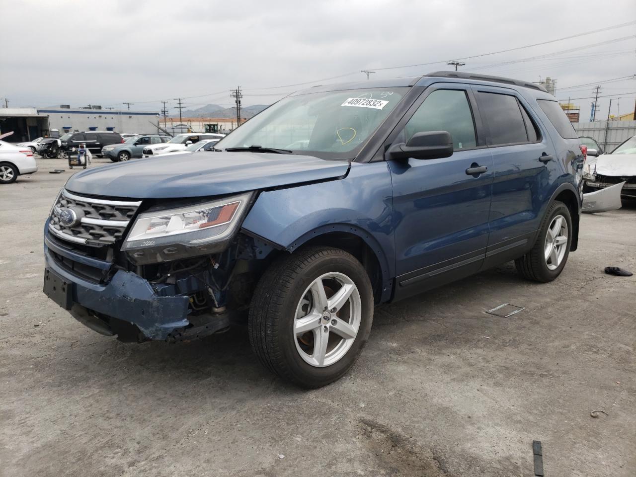 Photo 2 from auction – 2018 FORD EXPLORER with VIN 1FM5K7B86JGA81098