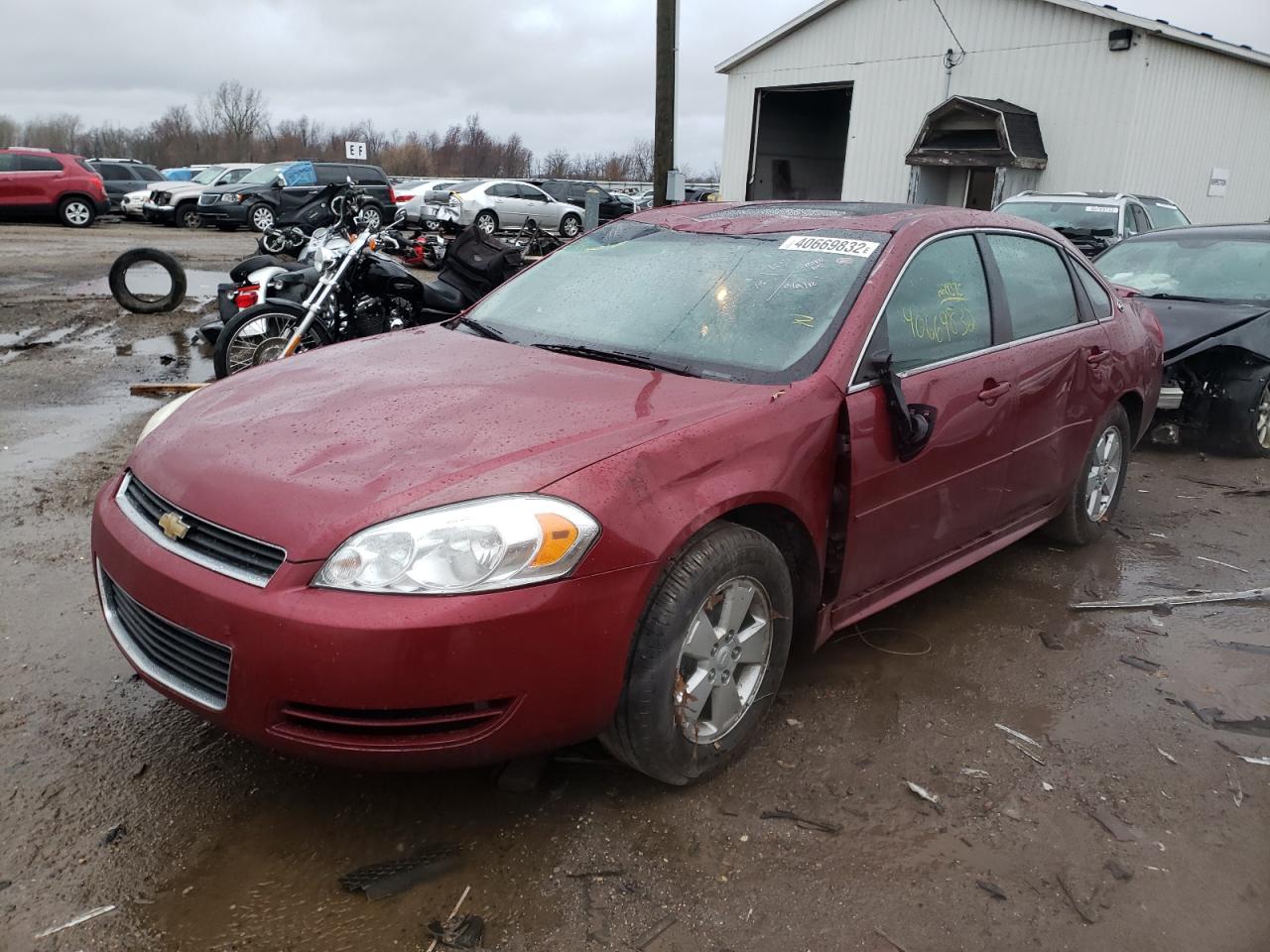 Photo 2 from auction – 2009 CHEVROLET IMPALA 1LT with VIN 2G1WT57K291211541