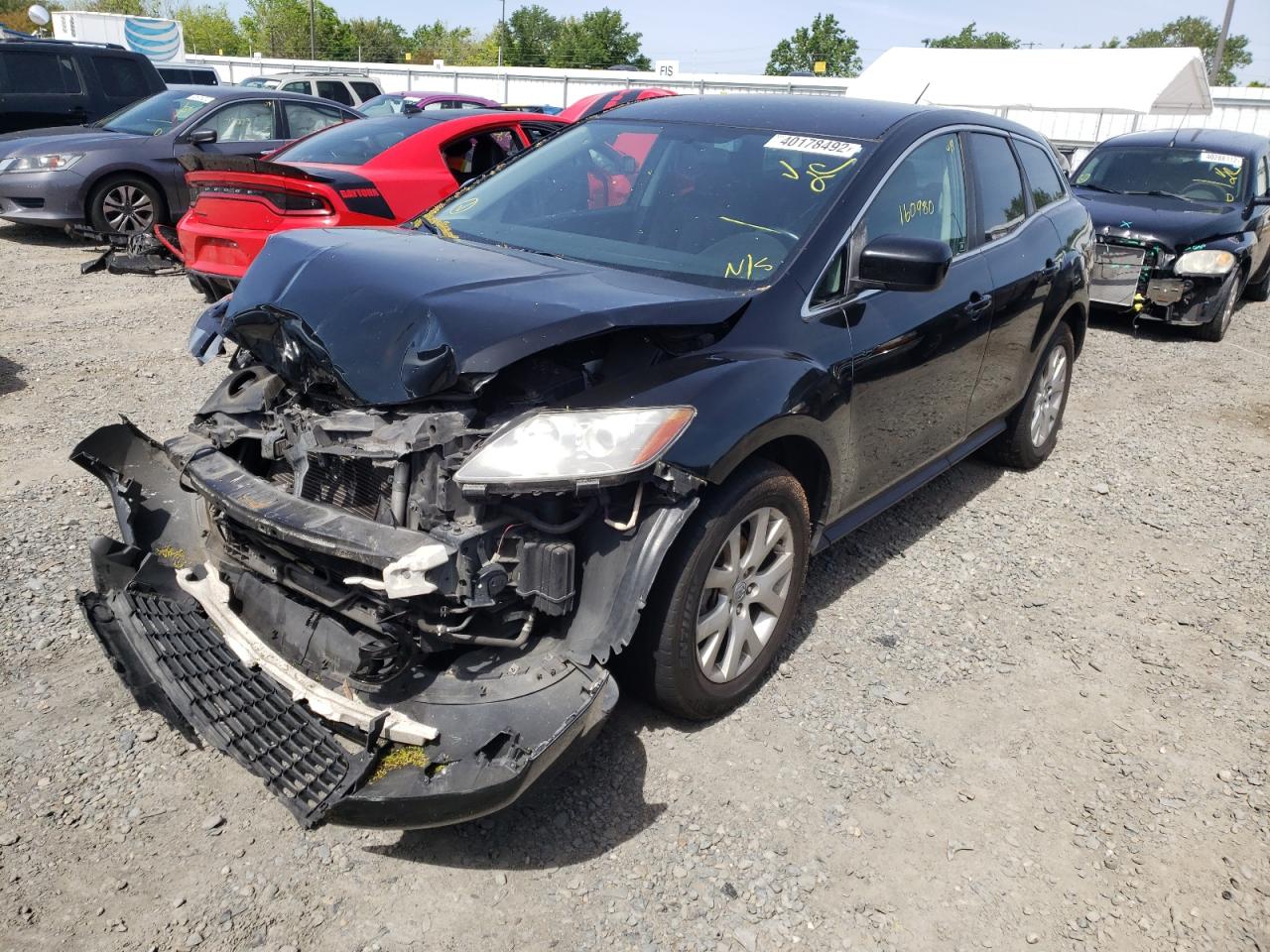 Photo 2 from auction – 2009 MAZDA CX-7 with VIN JM3ER29L590226382