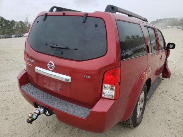 Photo 4 from auction – 2010 NISSAN PATHFINDER with VIN 5N1AR1NNXAC629569