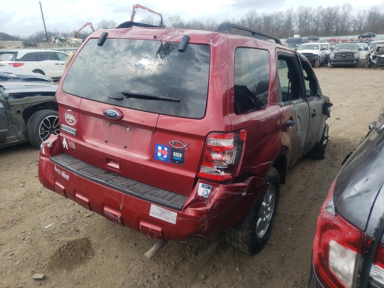 Photo 4 from auction – 2012 FORD ESCAPE XLT with VIN 1FMCU9D74CKB47830