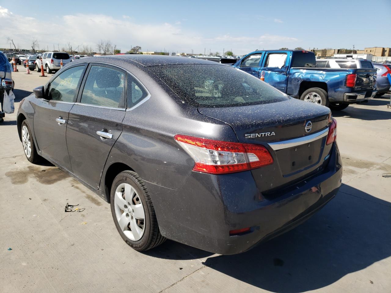 Photo 3 from auction – 2014 NISSAN SENTRA with VIN 3N1AB7AP6EY214638
