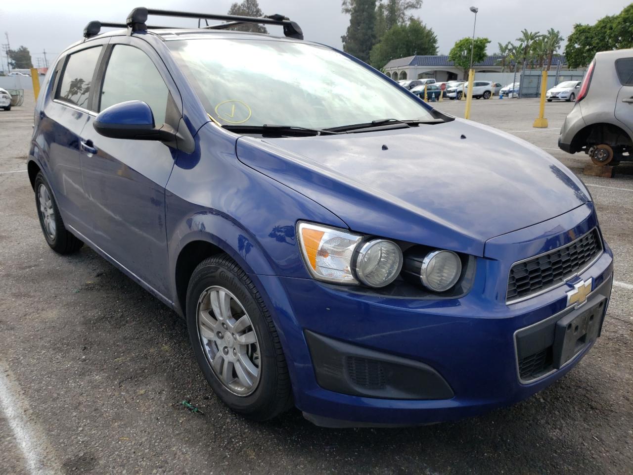 CHEVROLET SONIC LT 2014 with VIN 1G1JD6SG4E4200149 - Photo from auction