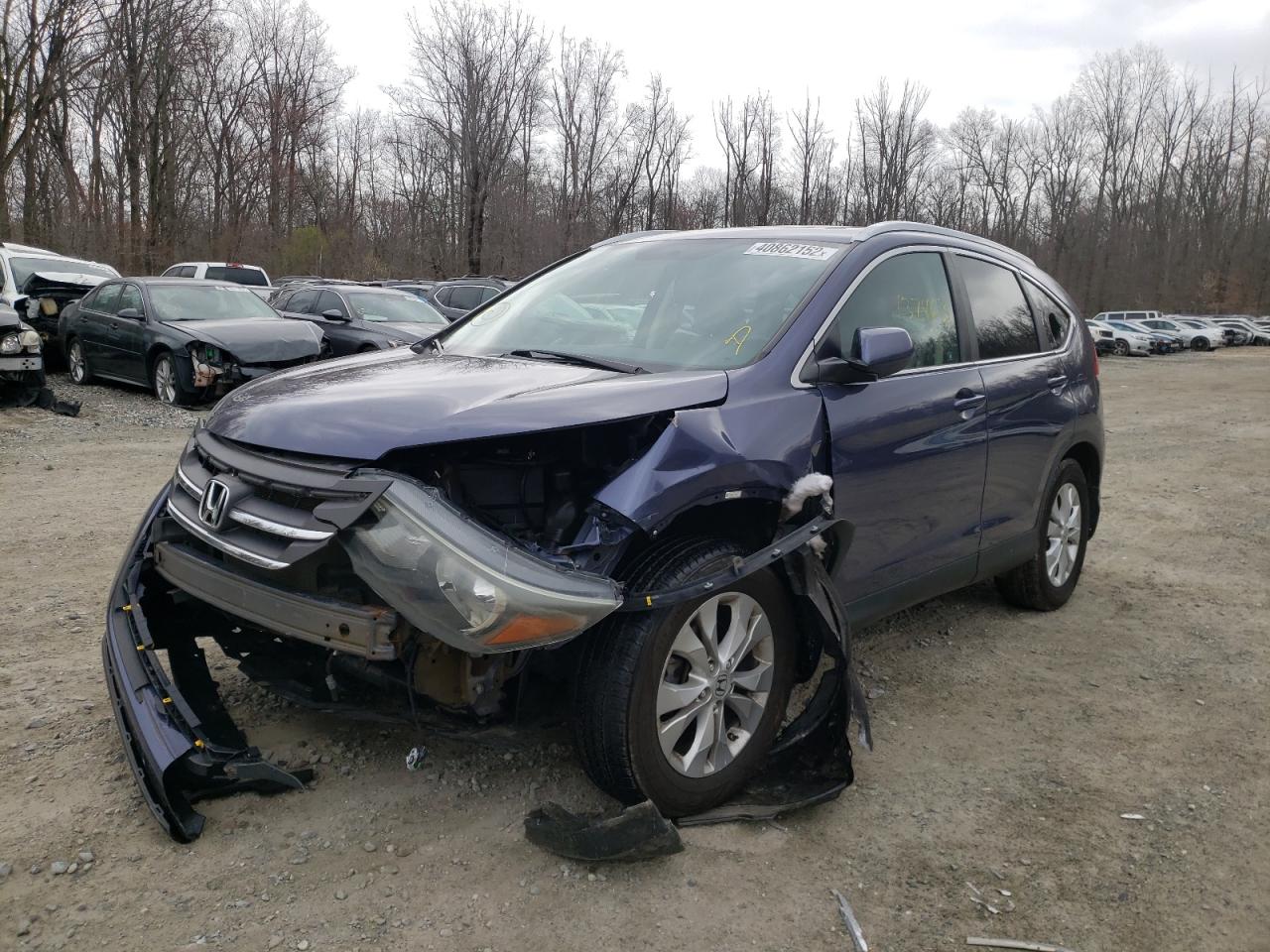 Photo 2 from auction – 2012 HONDA CR-V EXL with VIN 5J6RM4H79CL008051