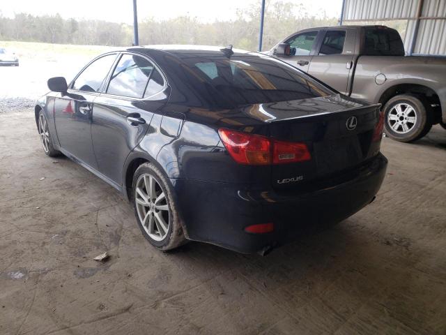 Photo 3 from auction – 2007 LEXUS IS250 with VIN JTHBK262672033010