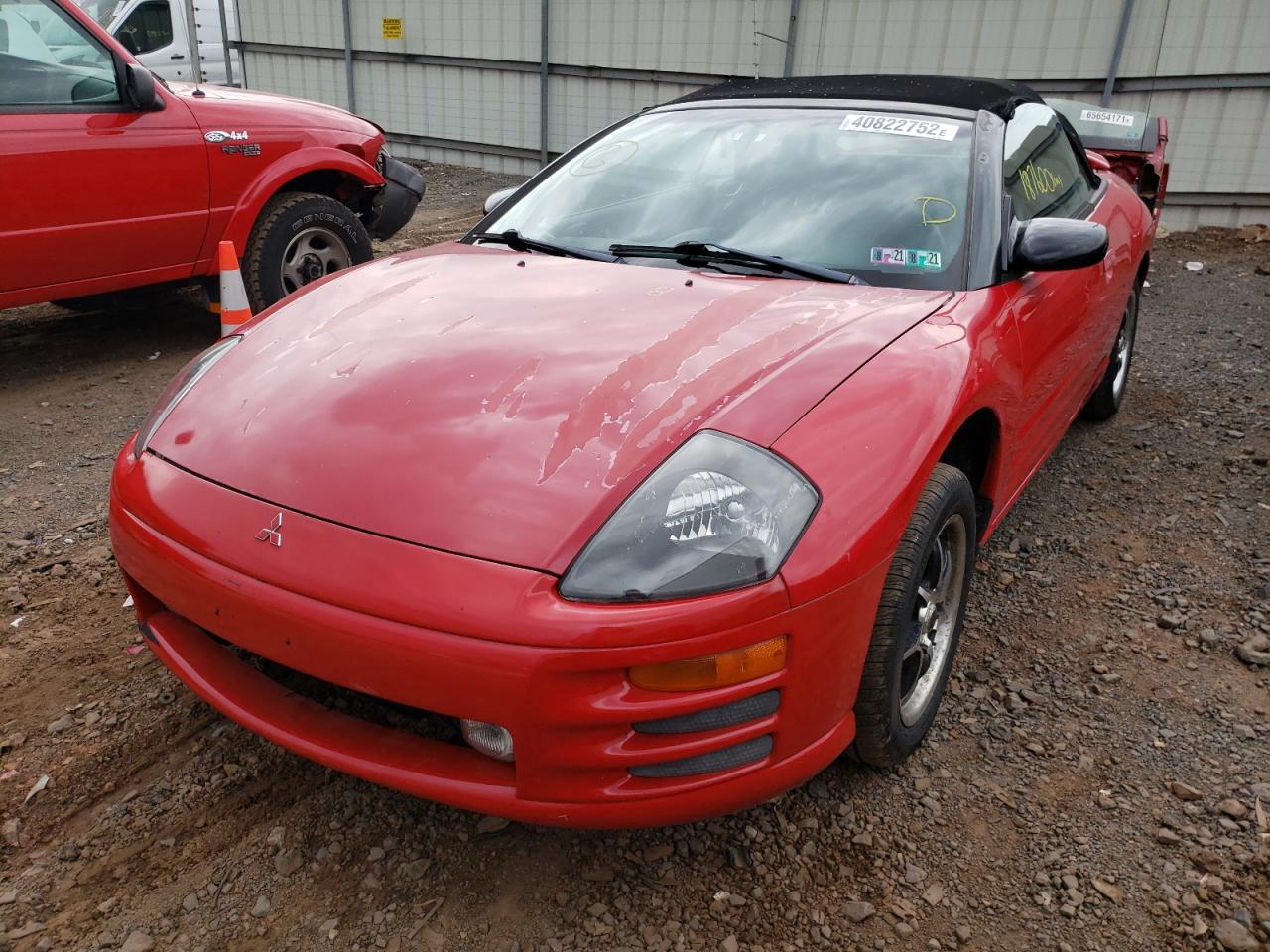 Photo 2 from auction – 2001 MITSUBISHI ECLIPSE SP with VIN 4A3AE45G31E190834