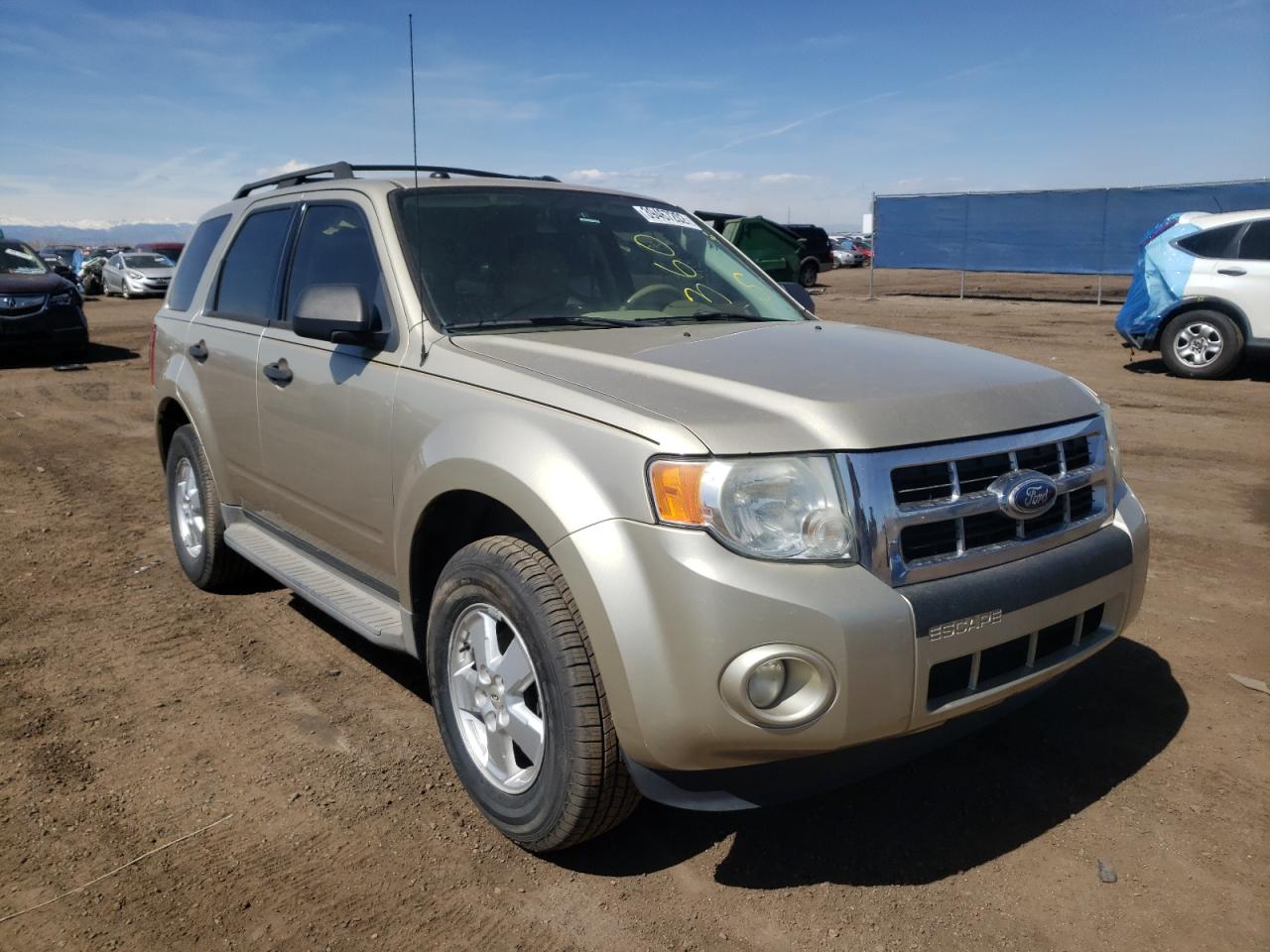 FORD ESCAPE XLT 2010 with VIN 1FMCU0DG6AKC75950 - Photo from auction
