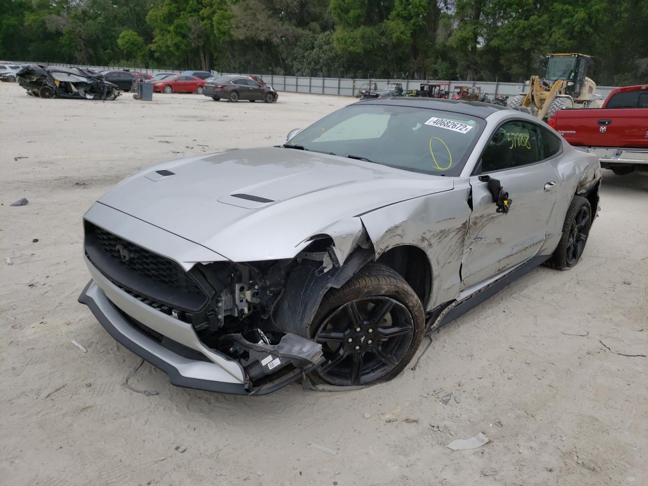 Photo 2 from auction – 2019 FORD MUSTANG with VIN 1FA6P8TH2K5187579