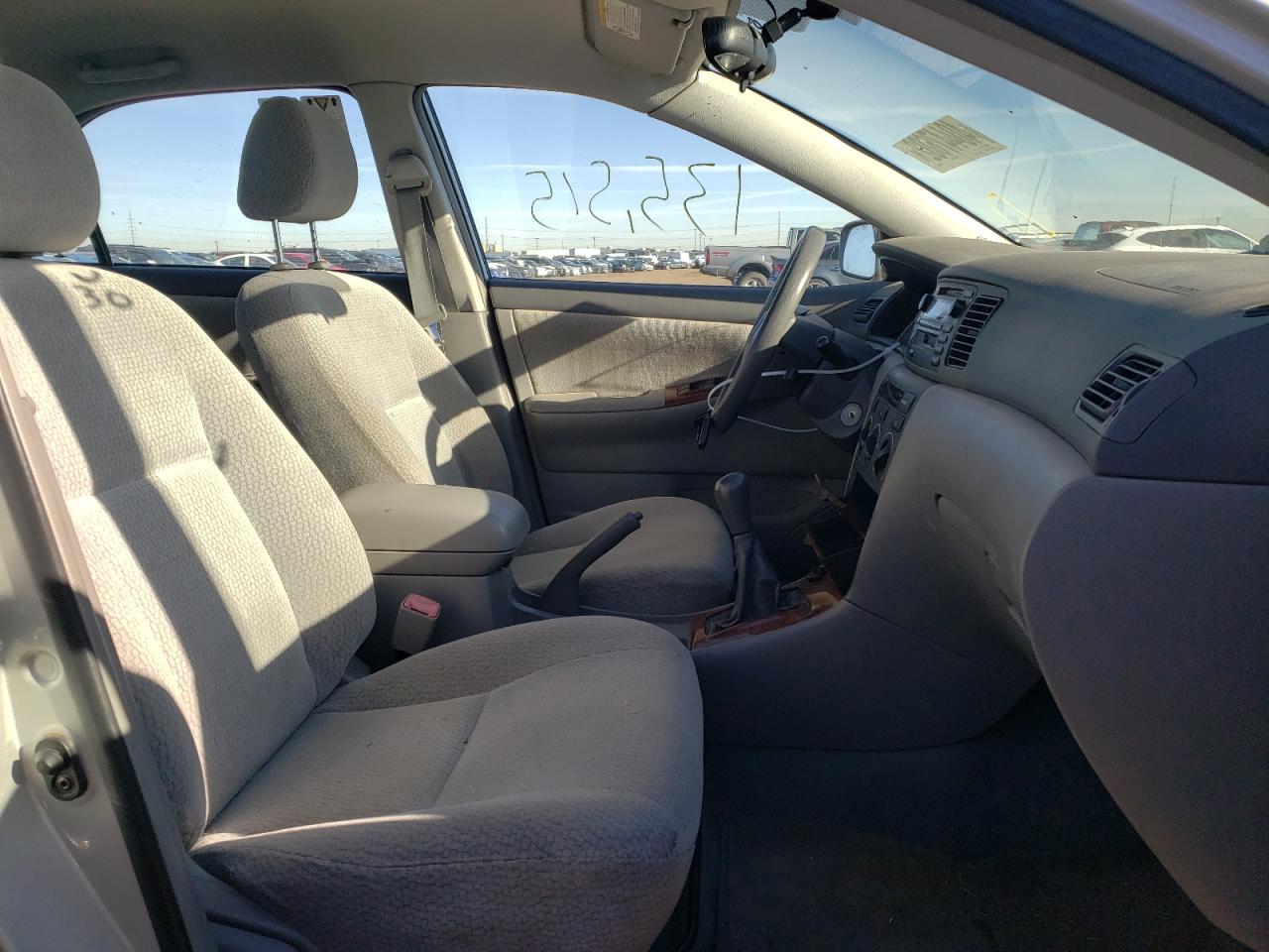 Photo 5 from auction – 2004 TOYOTA COROLLA CE with VIN 2T1BR32EX4C304344