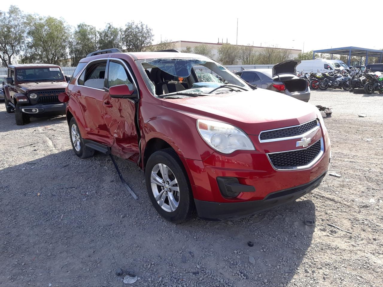 CHEVROLET EQUINOX LT 2013 with VIN 2GNALDEK9D6363091 - Photo from auction
