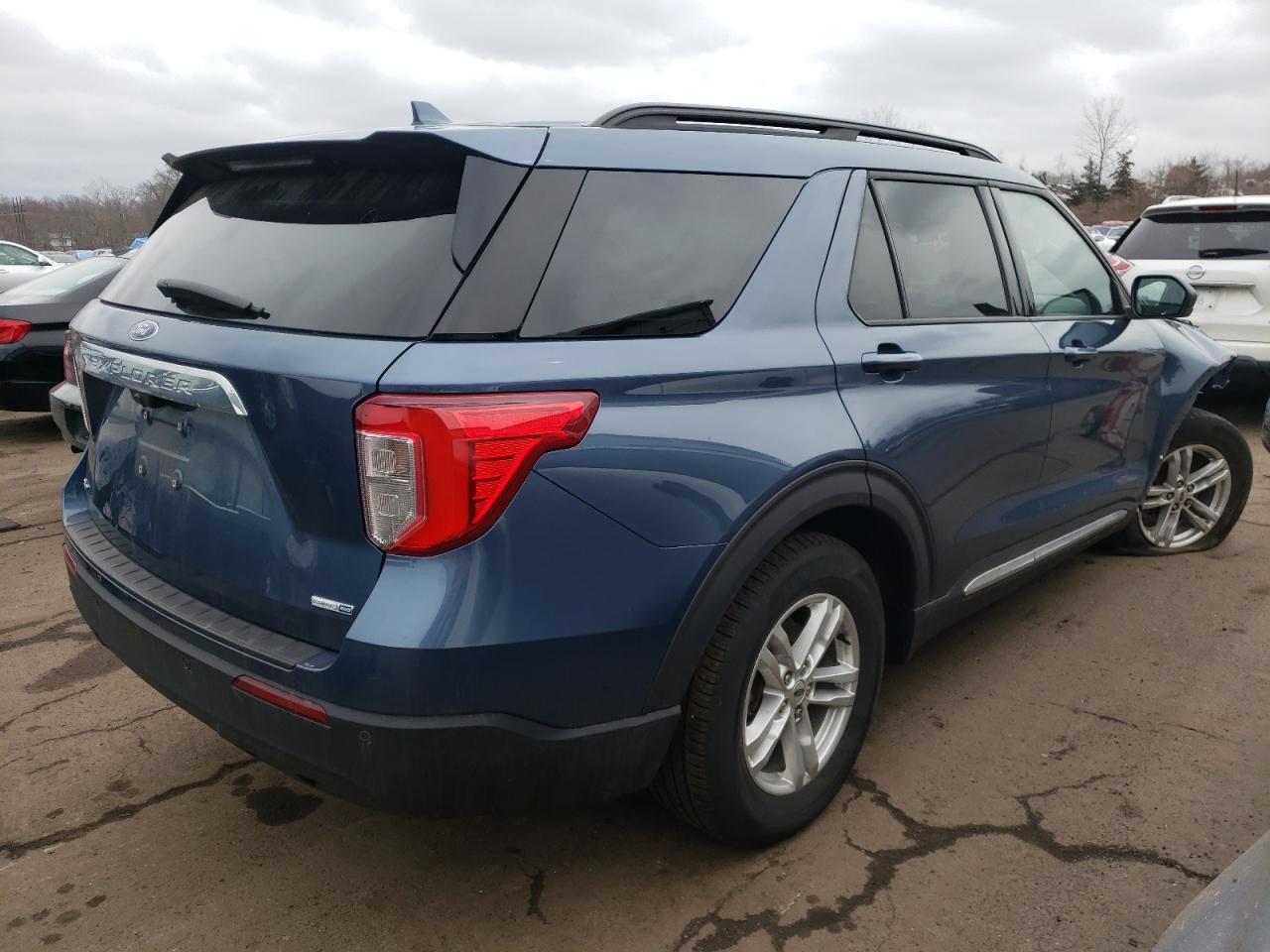 Photo 4 from auction – 2020 FORD EXPLORER X with VIN 1FMSK8DH5LGC19335