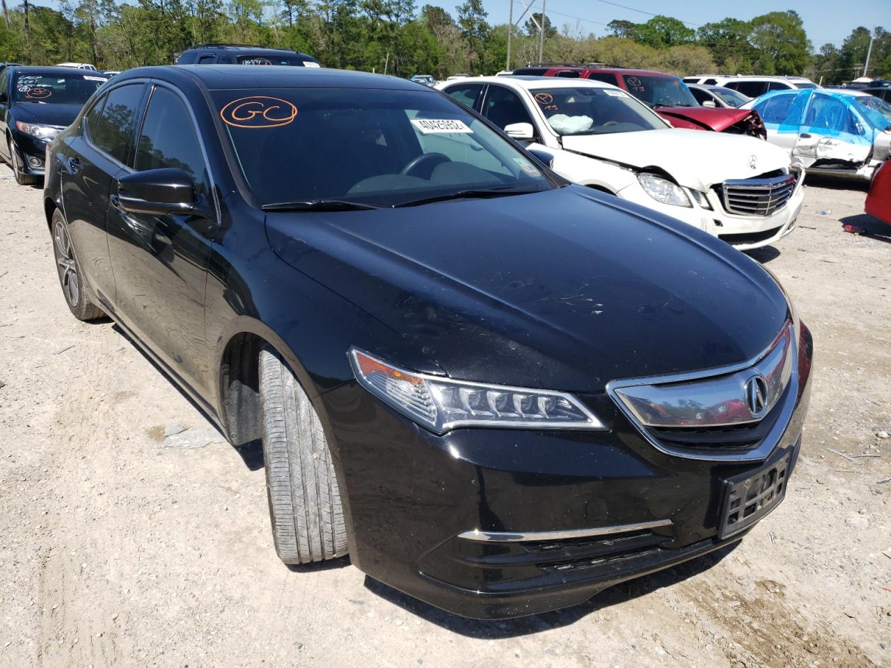 ACURA TLX 2015 with VIN 19UUB2F35FA002775 - Photo from auction