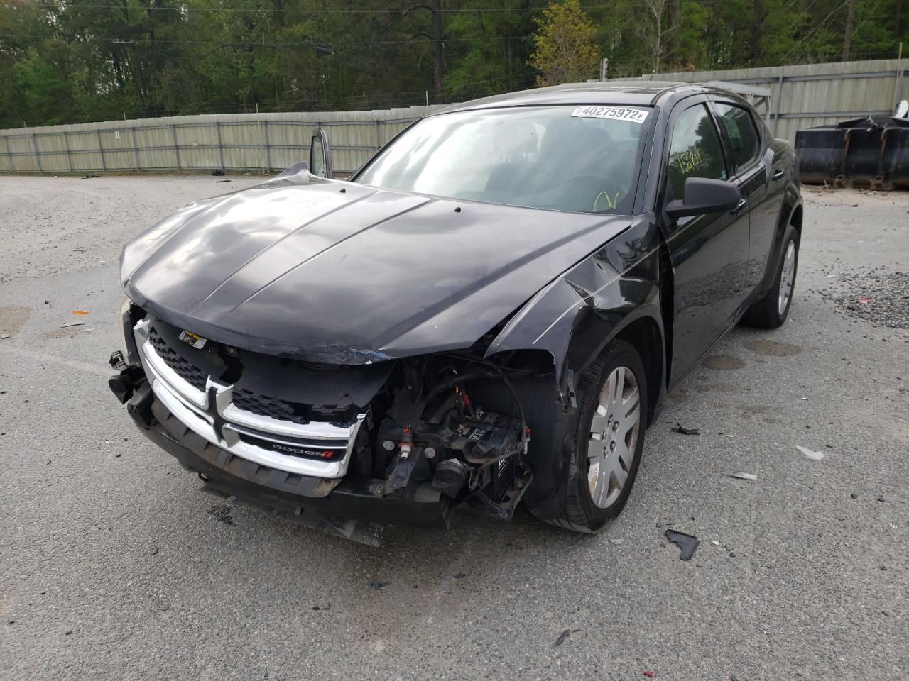 Photo 2 from auction – 2014 DODGE AVENGER SE with VIN 1C3CDZAB1EN196602
