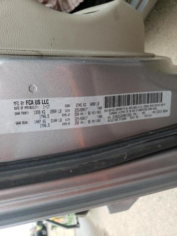 Photo 10 from auction – 2017 DODGE GRAND CARA with VIN 2C4RDGCG2HR671653