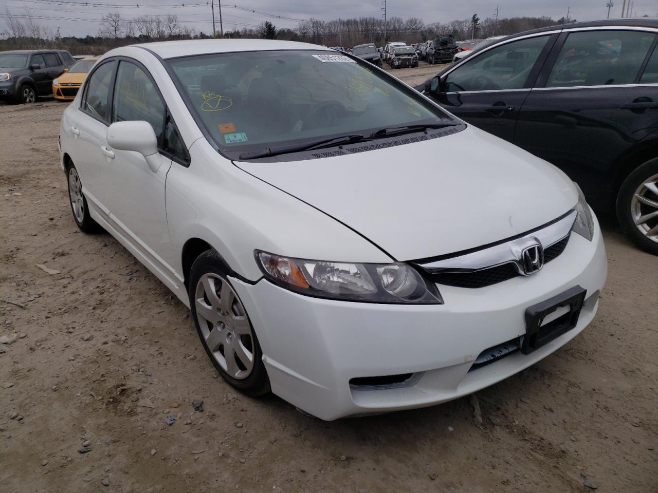 HONDA CIVIC LX 2010 with VIN 2HGFA1F56AH537308 - Photo from auction