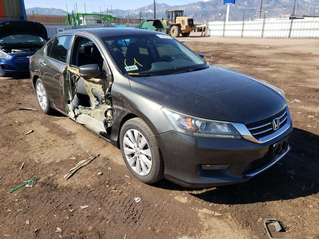 HONDA ACCORD EXL 2014 with VIN 1HGCR2F80EA232127 - Photo from auction