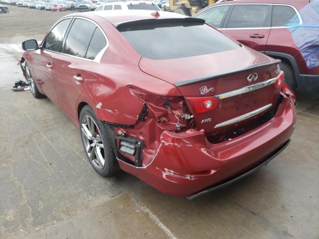 Photo 3 from auction – 2015 INFINITI Q50 BASE with VIN JN1BV7AR6FM416316