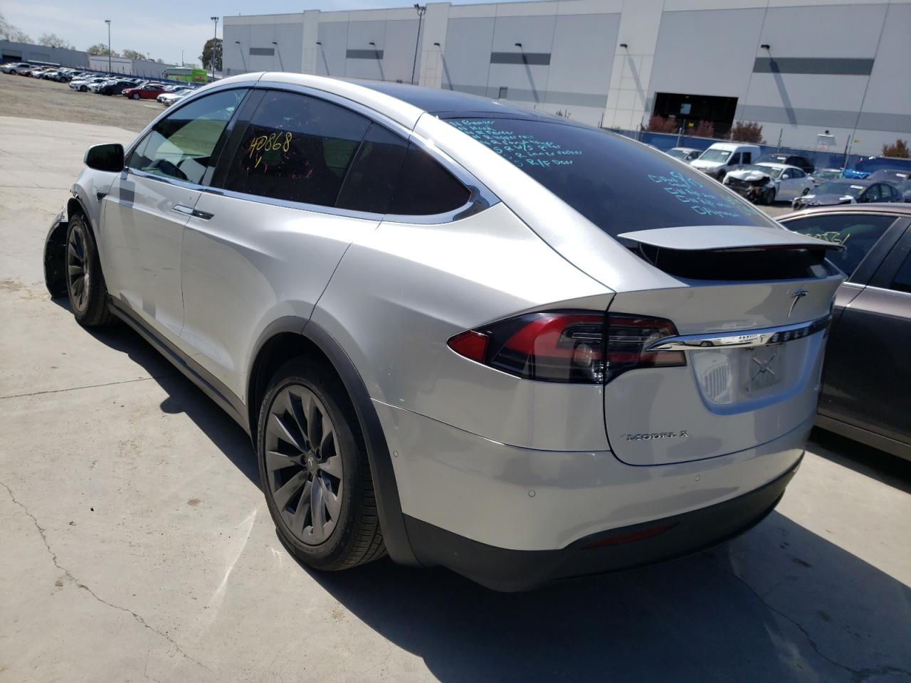 Photo 3 from auction – 2017 TESLA MODEL X with VIN 5YJXCBE22HF065554