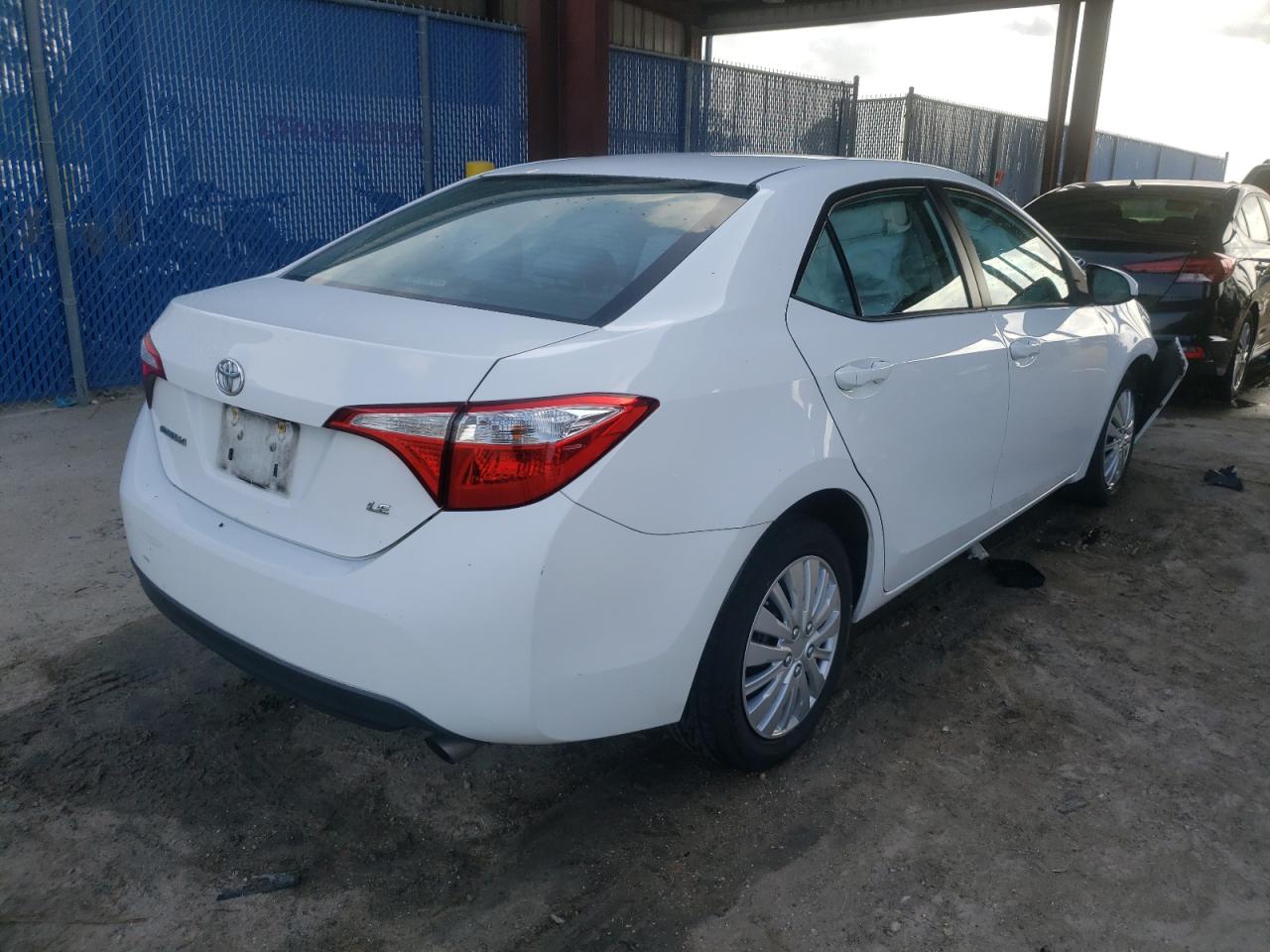 Photo 4 from auction – 2015 TOYOTA COROLLA L with VIN 2T1BURHE0FC422849