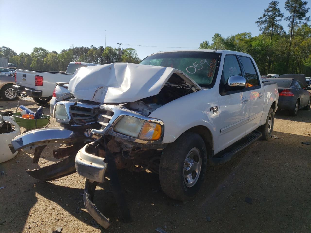 Photo 2 from auction – 2002 FORD F150 SUPER with VIN 1FTRW07632KE32458
