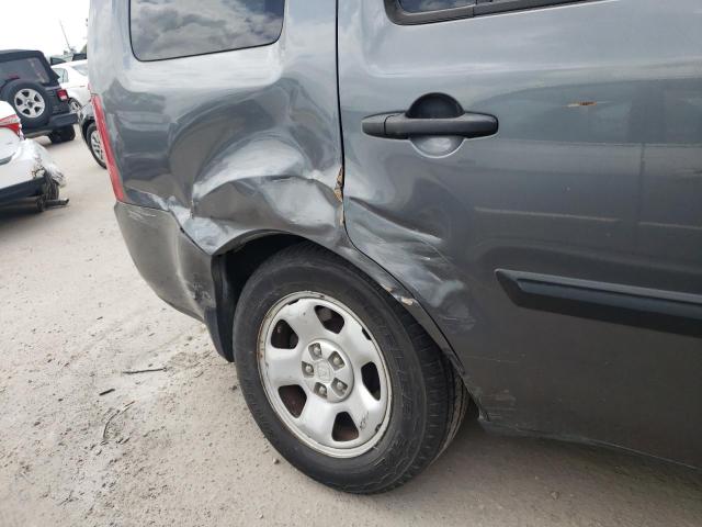 Photo 9 from auction – 2012 HONDA PILOT LX with VIN 5FNYF4H28CB005869