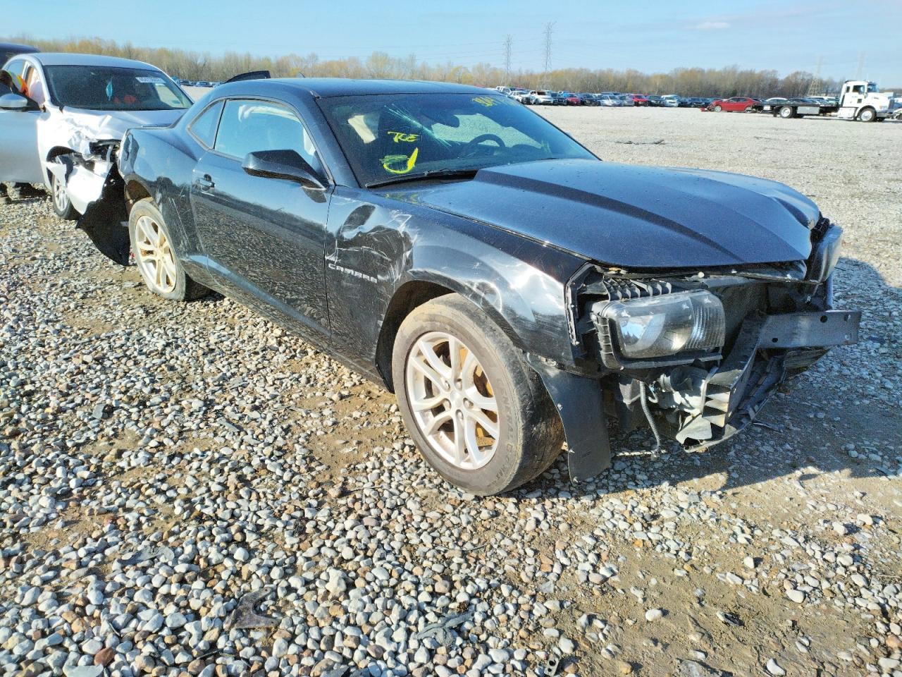 CHEVROLET CAMARO LS 2013 with VIN 2G1FA1E36D9173042 - Photo from auction