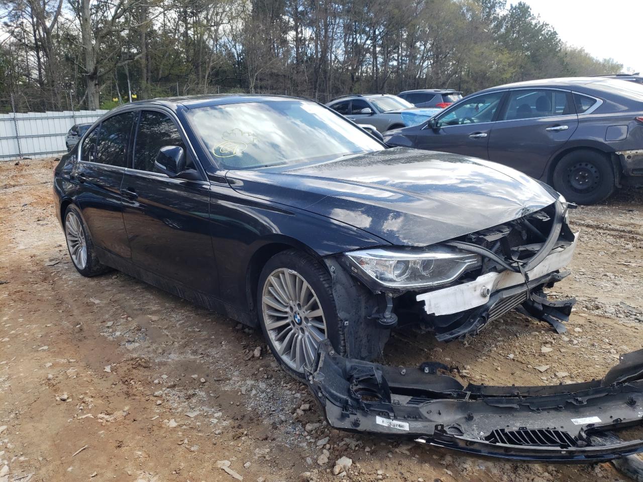 BMW 328 I 2012 with VIN WBA3A5C57CF256309 - Photo from auction