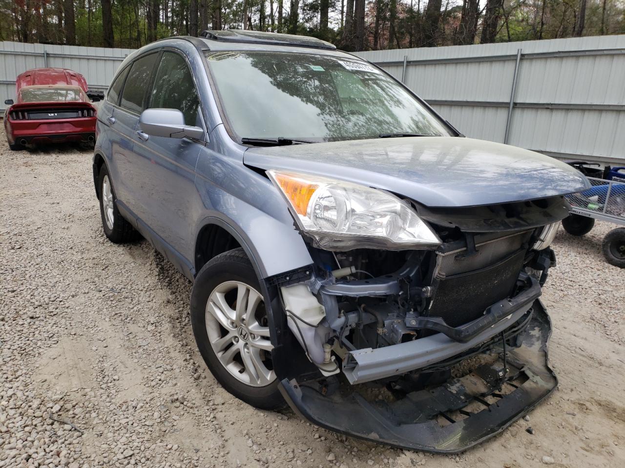 HONDA CR-V EXL 2011 with VIN JHLRE3H72BC003241 - Photo from auction
