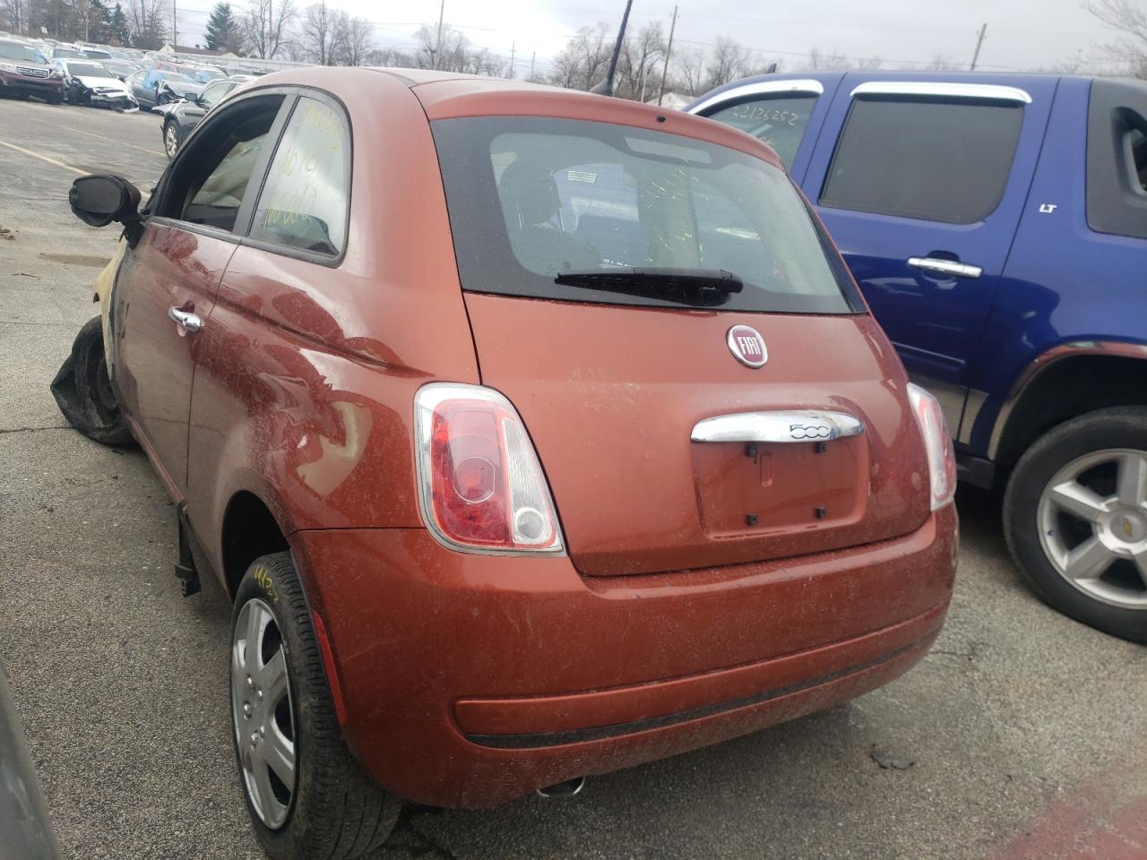 Photo 3 from auction – 2013 FIAT 500 POP with VIN 3C3CFFAR8DT648971