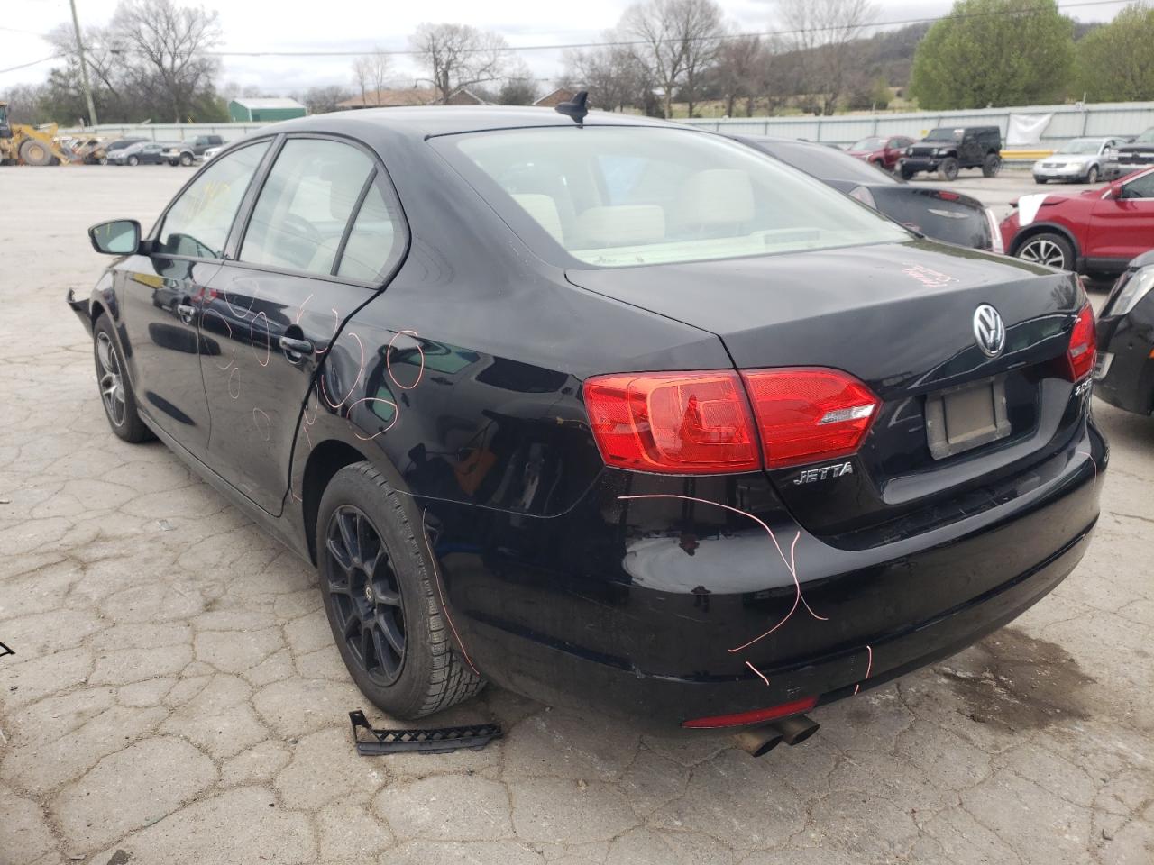 Photo 3 from auction – 2012 VOLKSWAGEN JETTA SE with VIN 3VWDP7AJ6CM394941