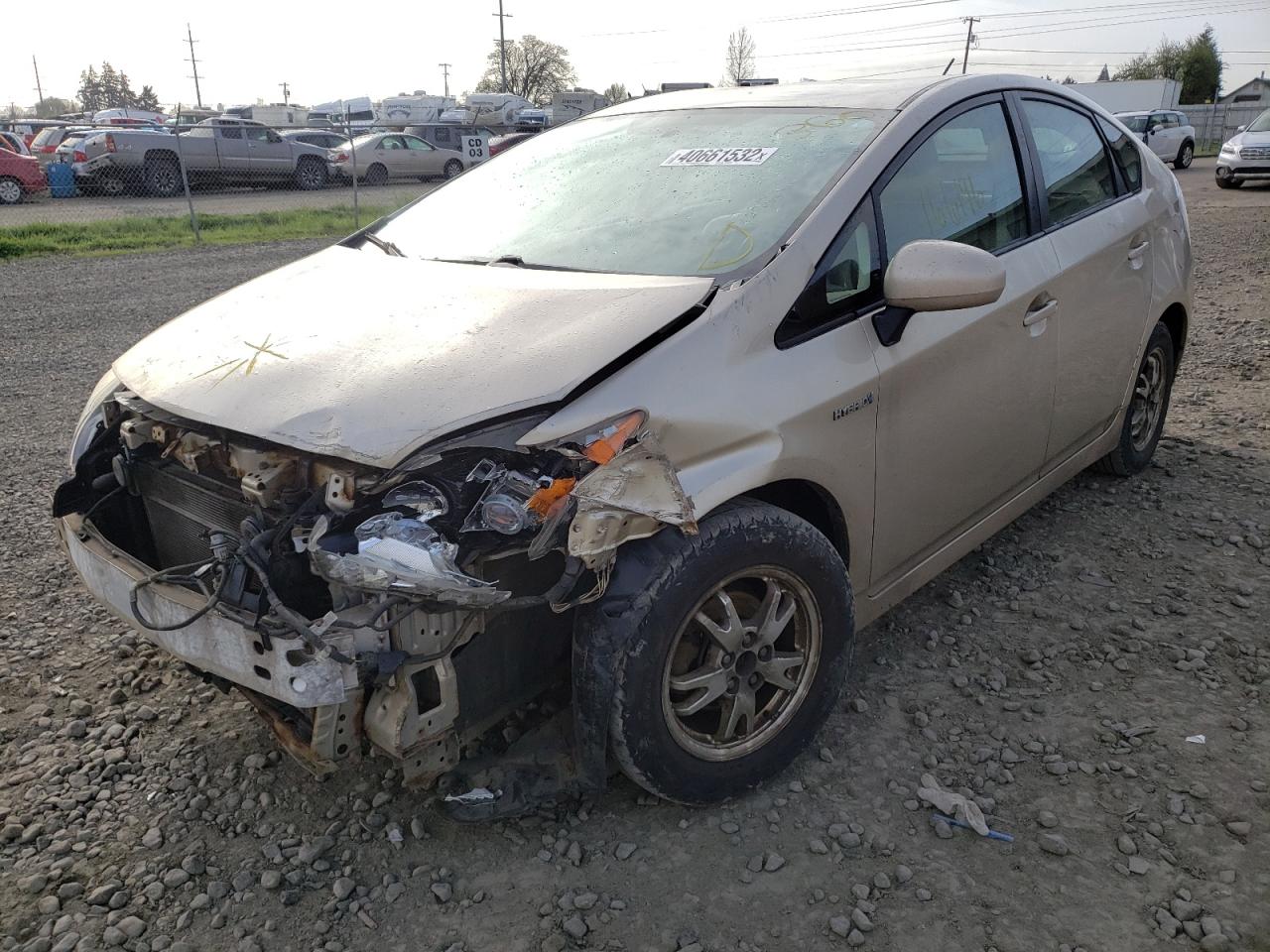Photo 2 from auction – 2010 TOYOTA PRIUS with VIN JTDKN3DU9A1240457